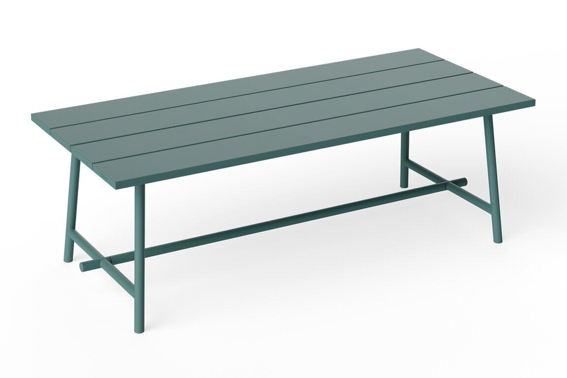 Fatboy Fred's Table repas 220x100cm Outdoor Dark sage