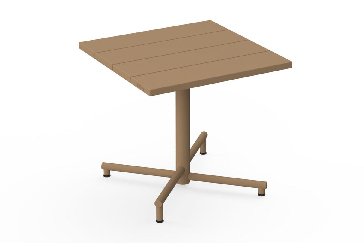 Fatboy Fred's Table repas 80x80cm Outdoor Mochaccino
