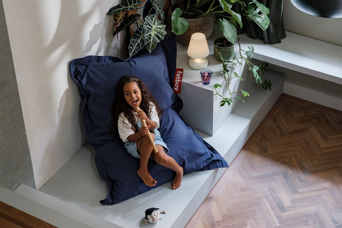 Fatboy Junior Canvas Recycled Pouf Sac Indoor