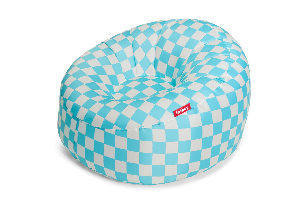Fatboy Lamzac O Fauteuil / Pouf gonflable Chess Azur