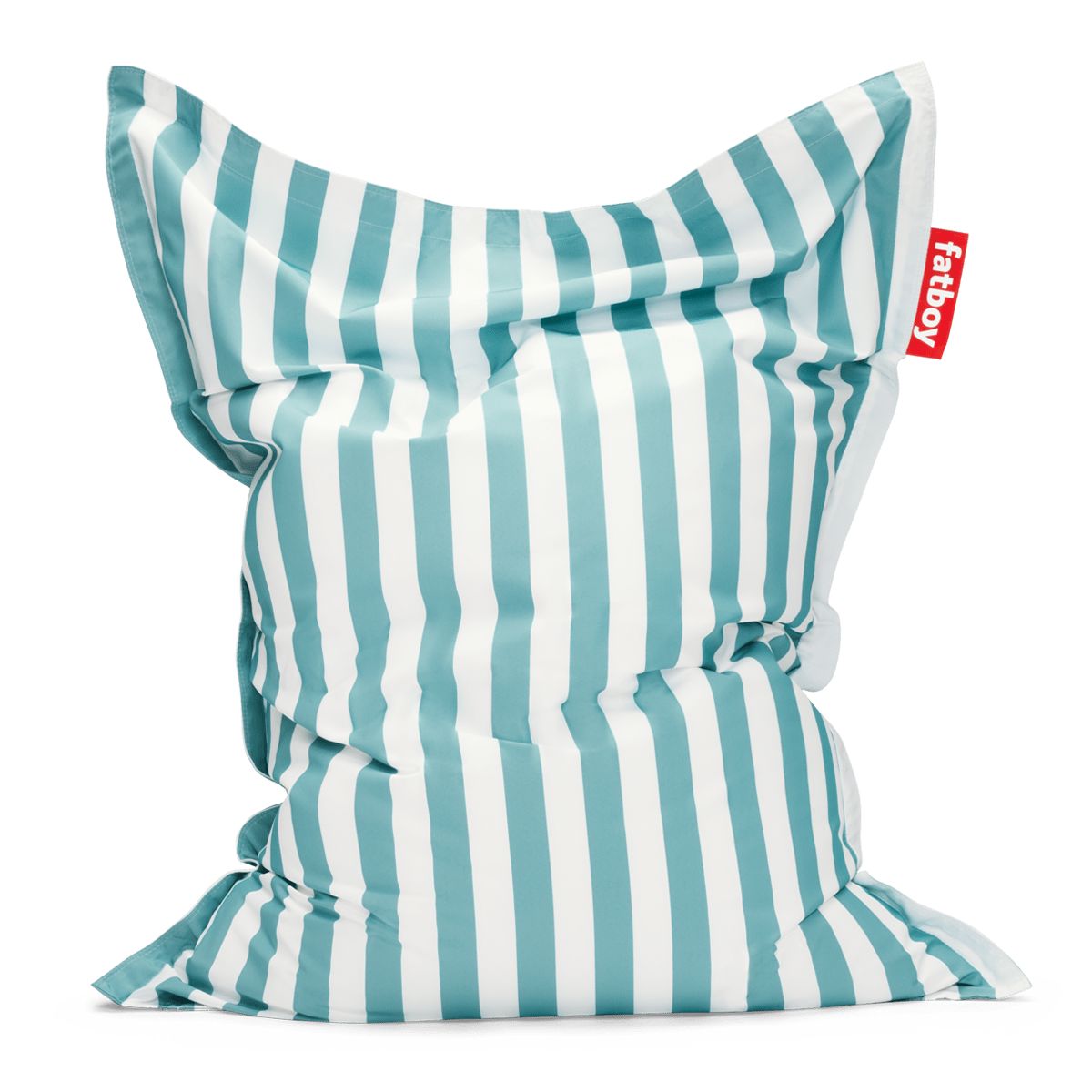 Fatboy Original Outdoor Pouf Sac Stripe Azur Olefin
