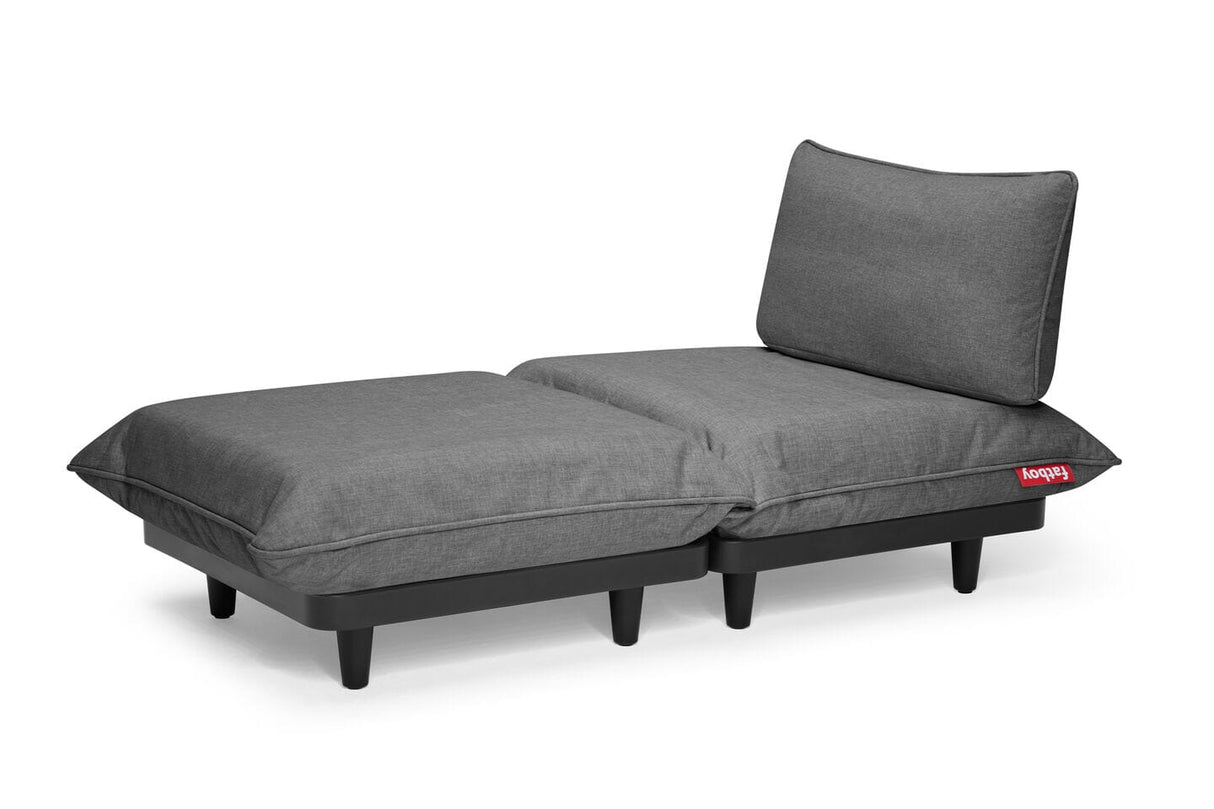 Fatboy Paletti Daybed avec coussins laminés Rock Grey Olefin