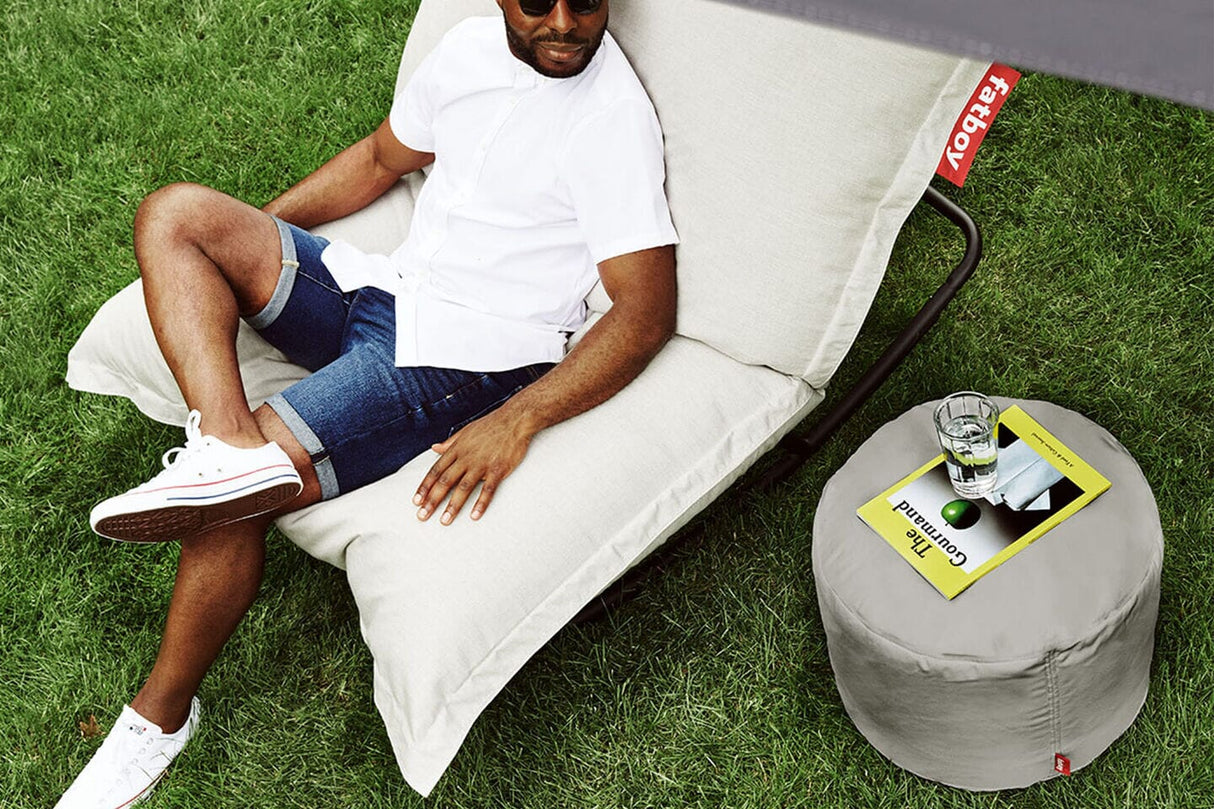 Fatboy Point Outdoor Pouf rond Ø 50cm Outdoor Sunbrella Olefin