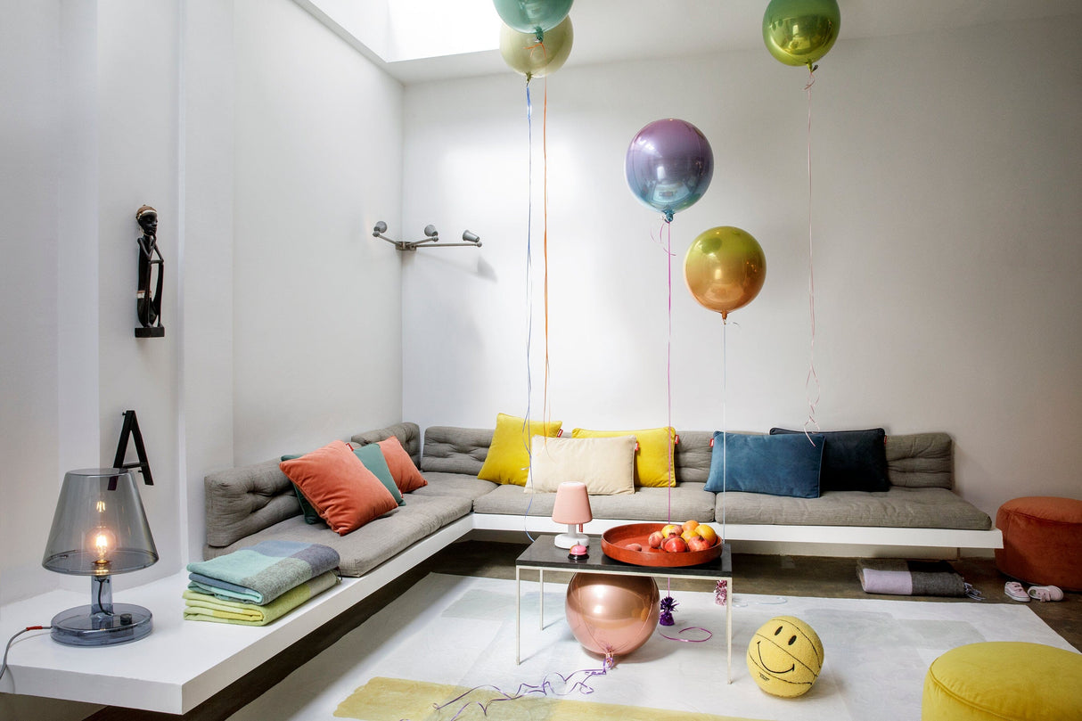 Fatboy Point Velvet Pouf rond Ø50cm Indoor Polyester effet velour