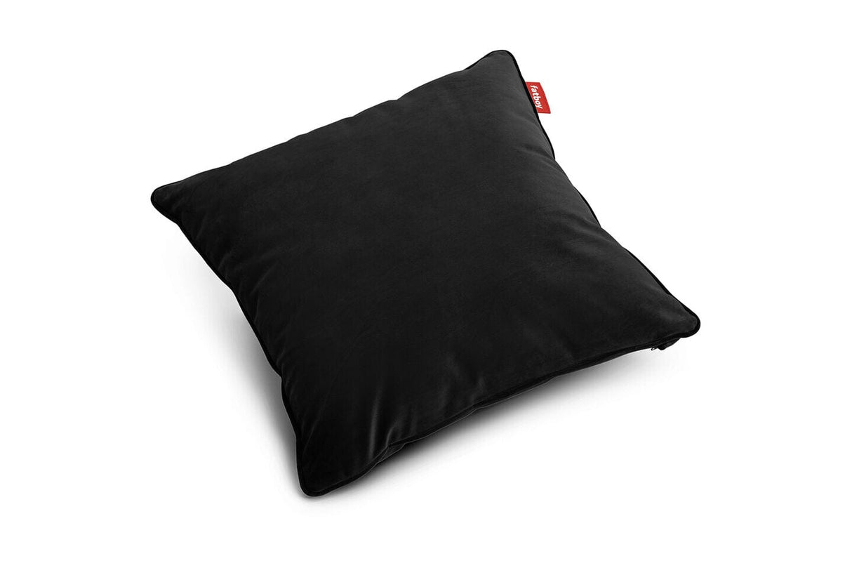 Fatboy Square Pillow Velvet Coussin déco Indoor 50x50cm Black