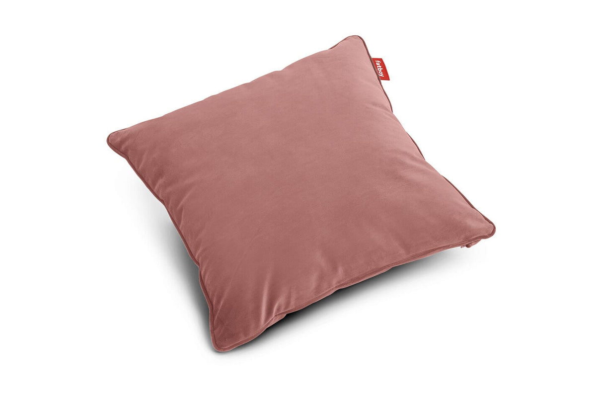 Fatboy Square Pillow Velvet Coussin déco Indoor 50x50cm Rose Quartz