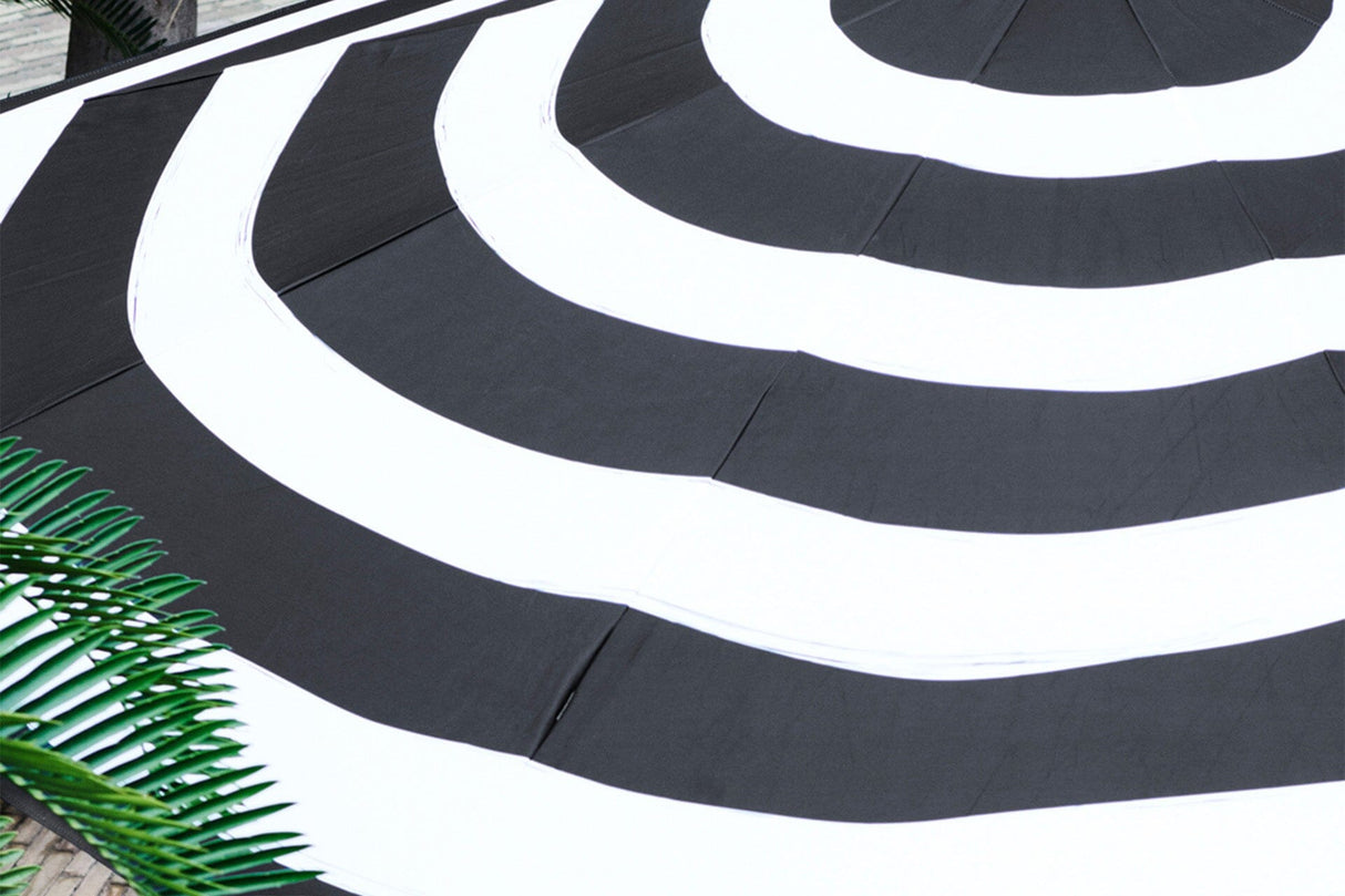 Fatboy Stripesol Parasol rond Ø350cm avec poulie
