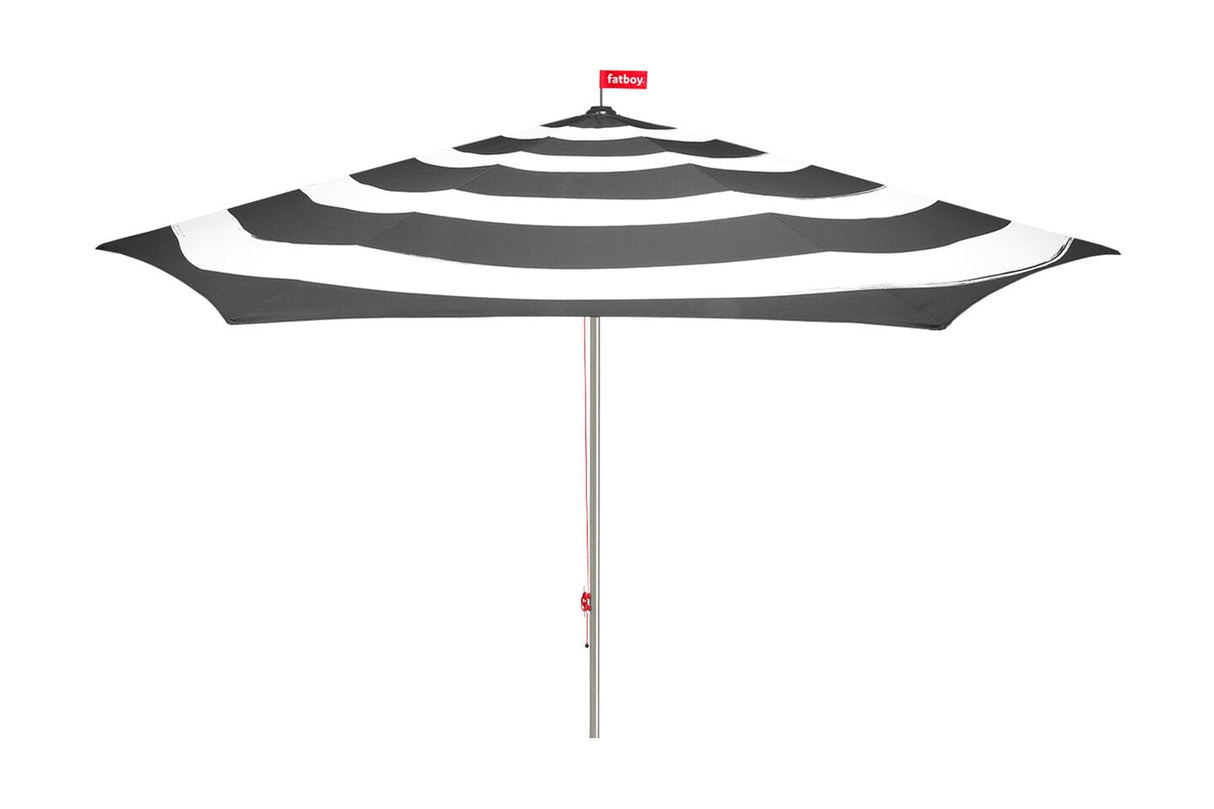 Fatboy Stripesol Parasol rond Ø350cm avec poulie Anthracite