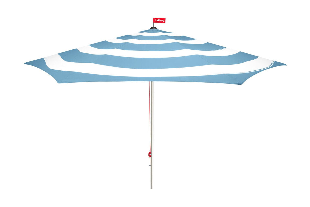 Fatboy Stripesol Parasol rond Ø350cm avec poulie Wave Blue