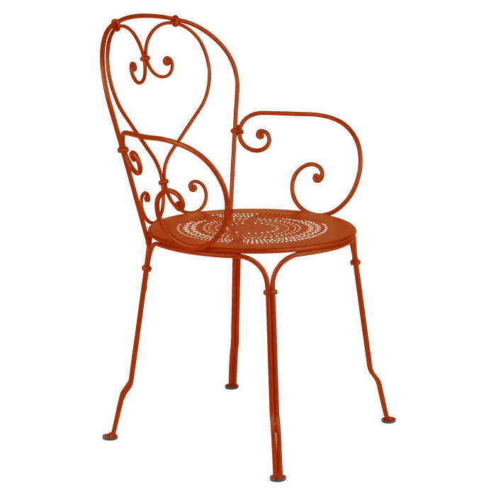 Fermob 1900 Fauteuil Orange confite E2