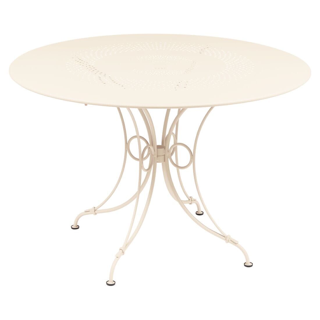 Fermob 1900 Table Ø 117cm Beige latte E8