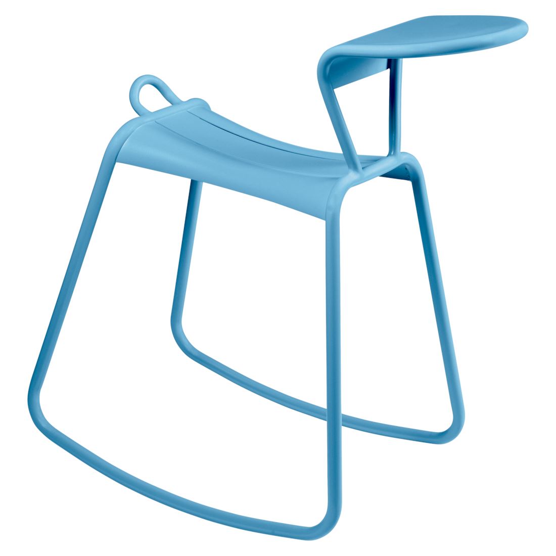 Fermob Adadesk Bureau d'Appoint à Bascule Bleu maya E1