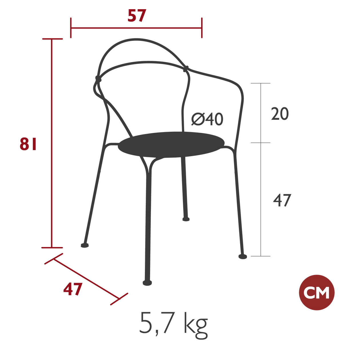 Fermob Airloop Bridge