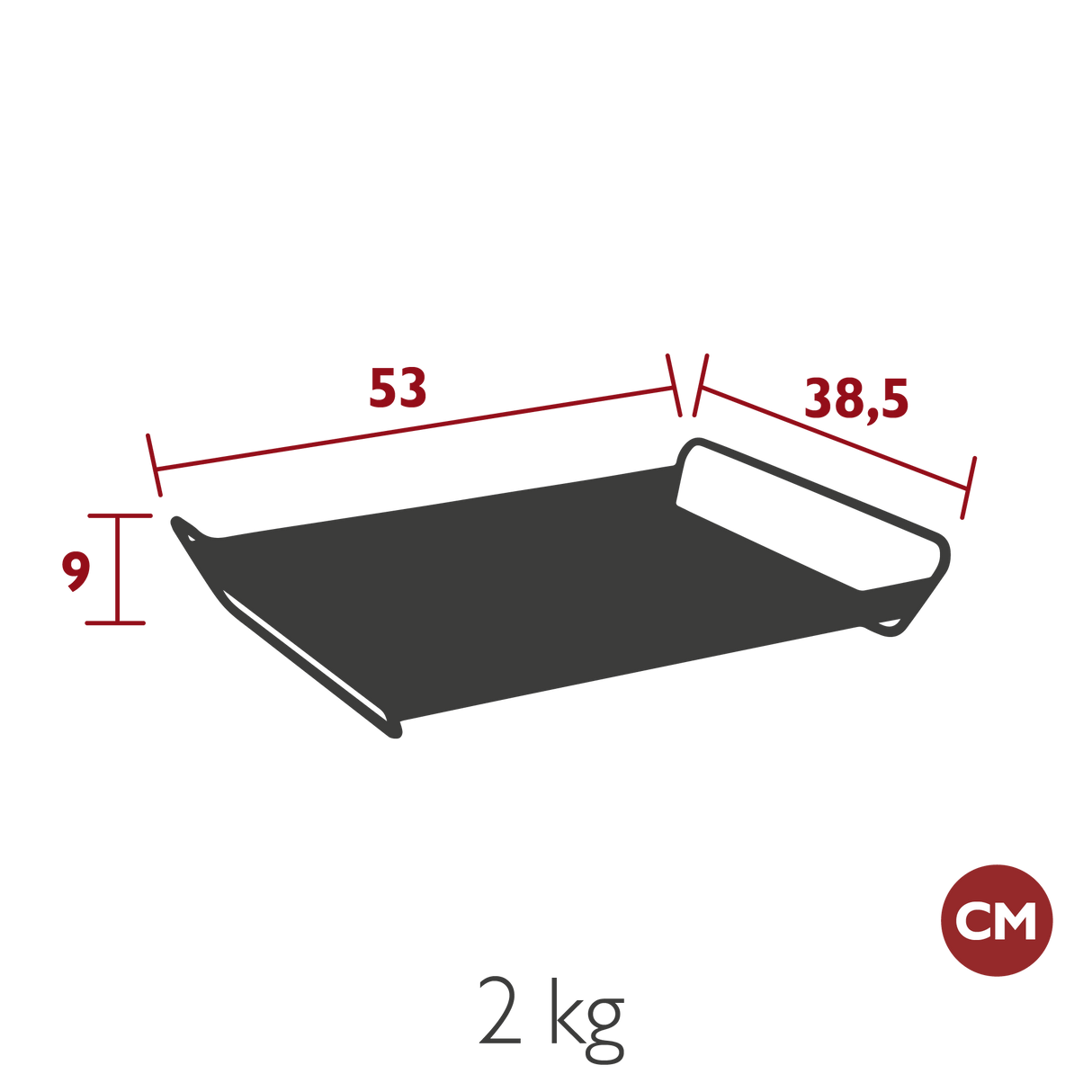 Fermob Alto Plateau 53 x 38,5cm