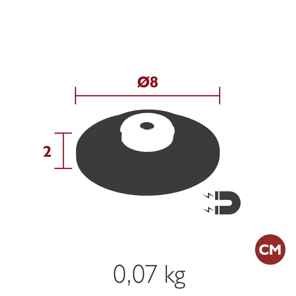 Fermob Aplô Socle aimanté