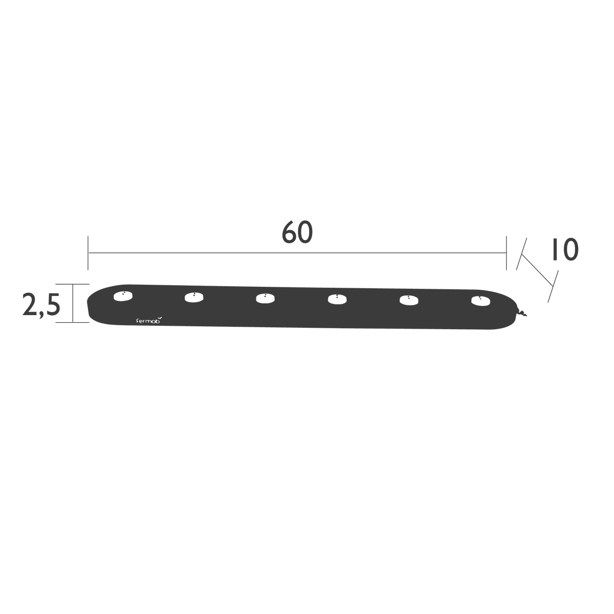 Fermob Balad Pack recharge 6 points
