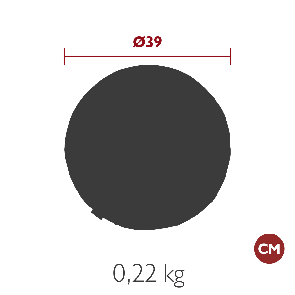 Fermob Basics Galette outdoor Ø 39cm