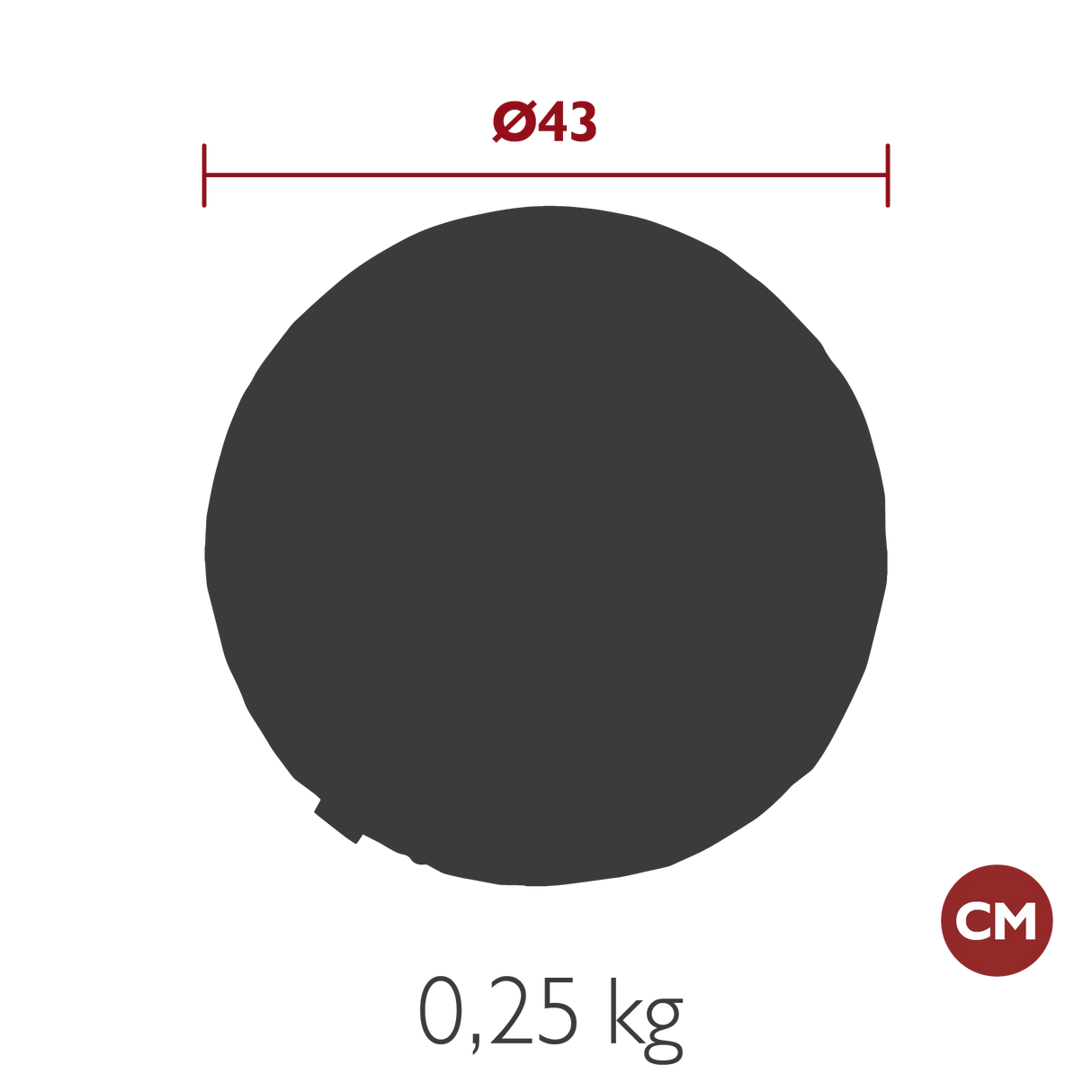 Fermob Basics Galette outdoor Ø 43cm