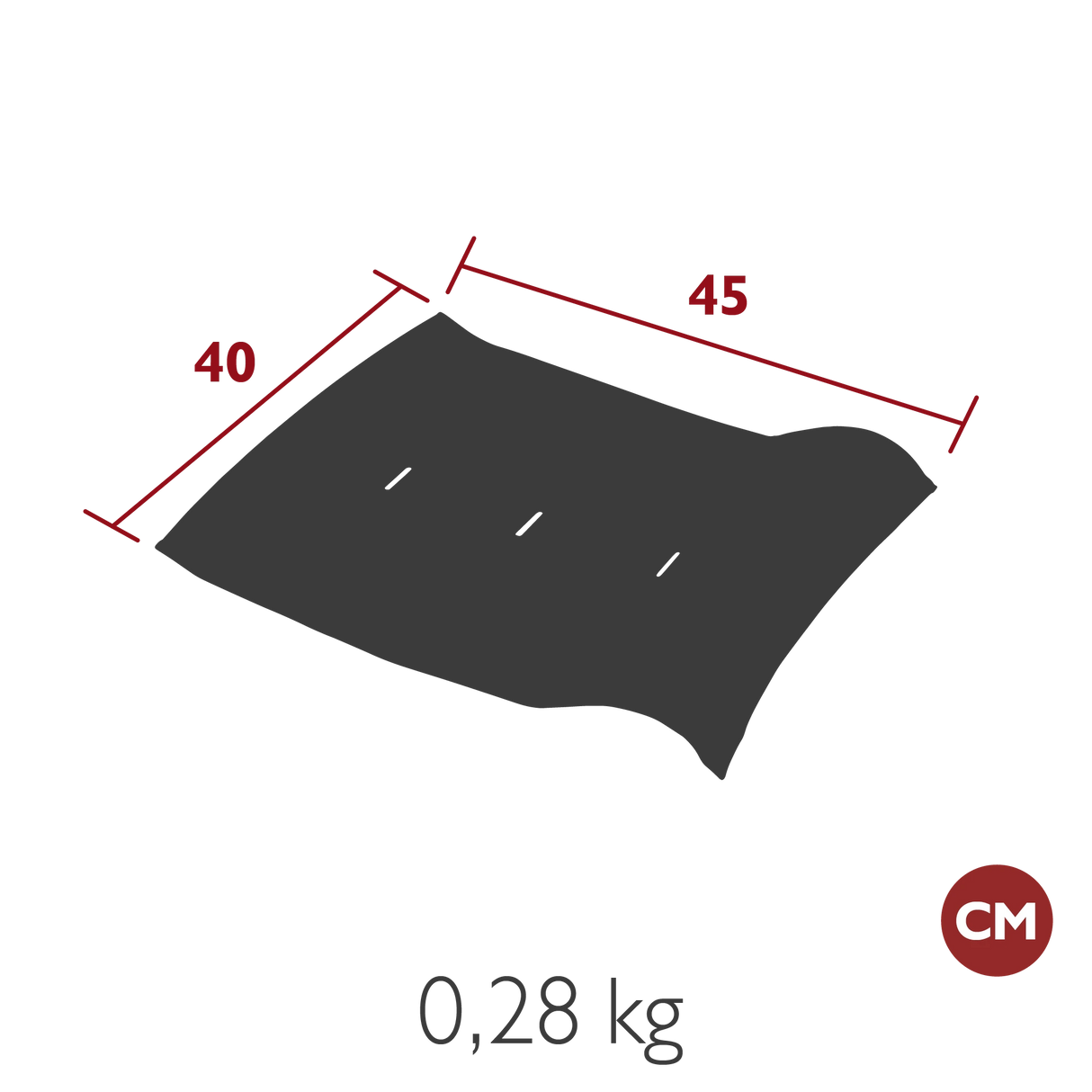 Fermob Basics Galette outdoor skin 45 x 40cm