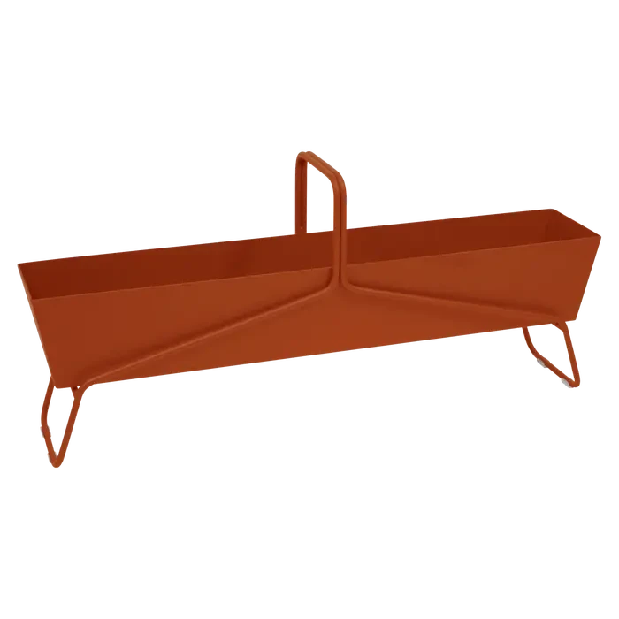 Fermob basket Jardinière longue Orange confite E2