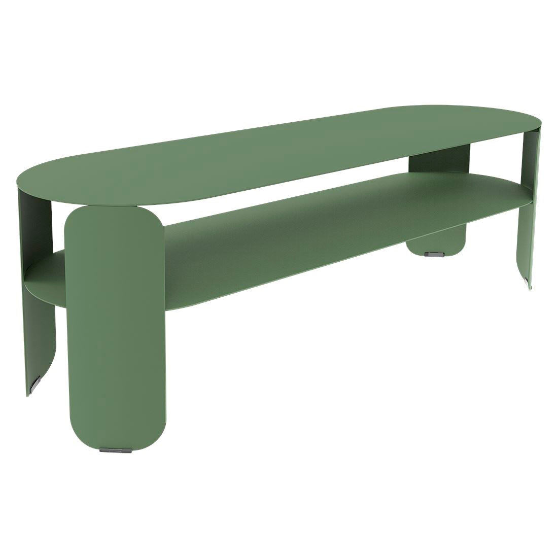Fermob Bebop Console basse 120 x 40cm - H: 42cm Cactus 82
