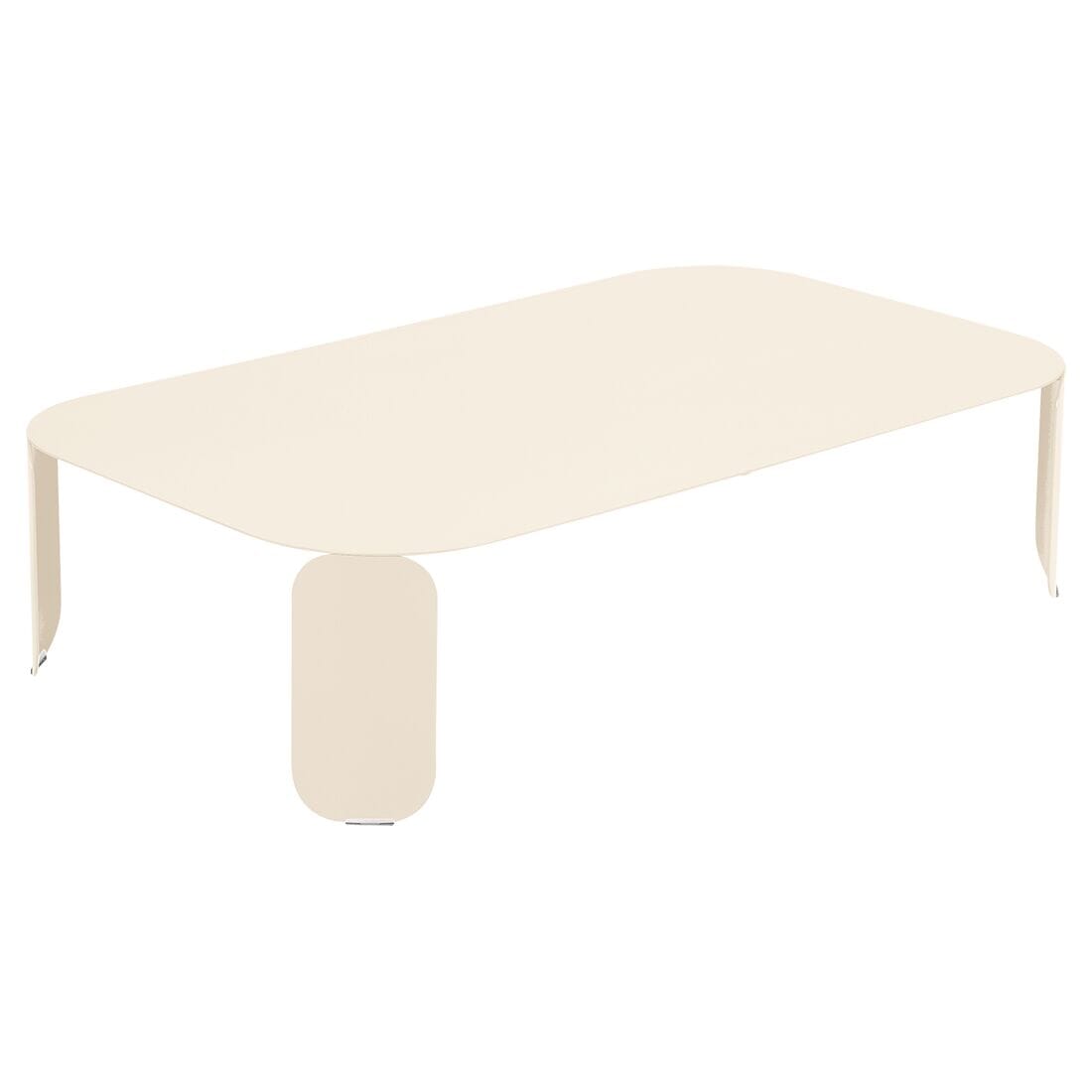 Fermob Bebop Table basse 120 x 70cm - h.29cm Beige latte E8
