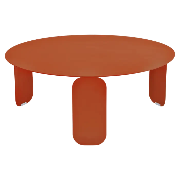 Fermob Bebop Table basse Ø 80cm Orange confite E2
