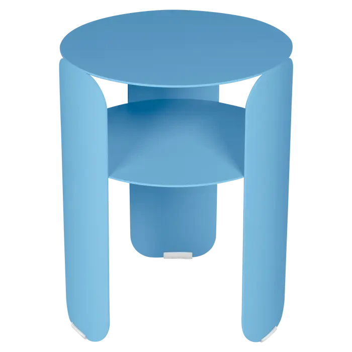 Fermob Bebop Table d'appoint Ø 35cm Bleu maya E1