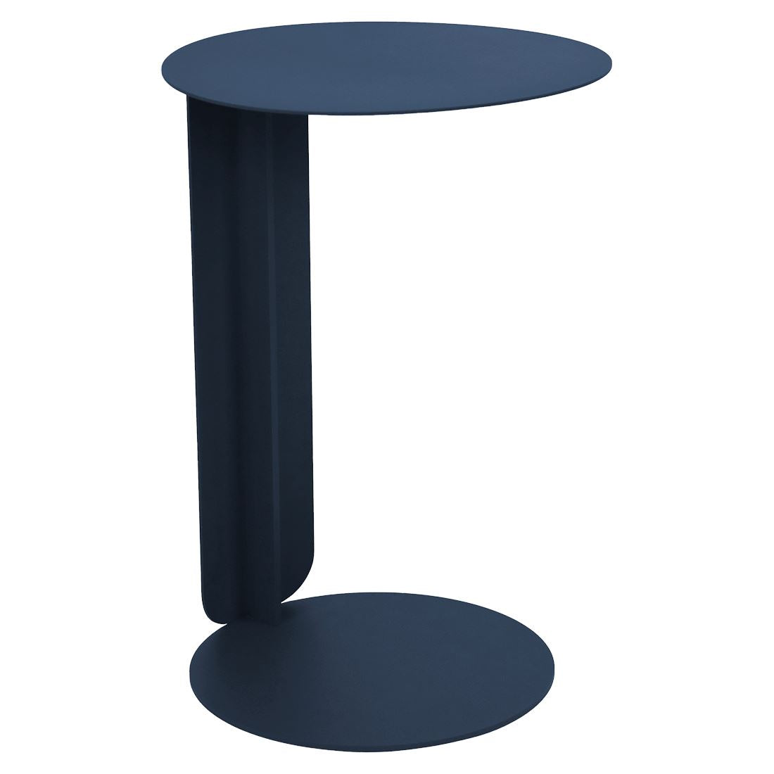 Fermob Bebop Table déportée Ø40cm - H: 60cm Bleu abysse 92