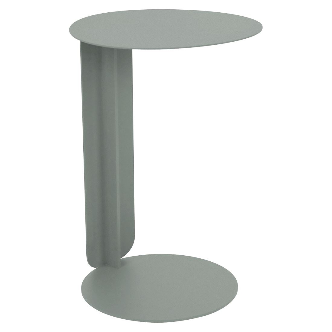 Fermob Bebop Table déportée Ø40cm - H: 60cm Gris lapilli C7