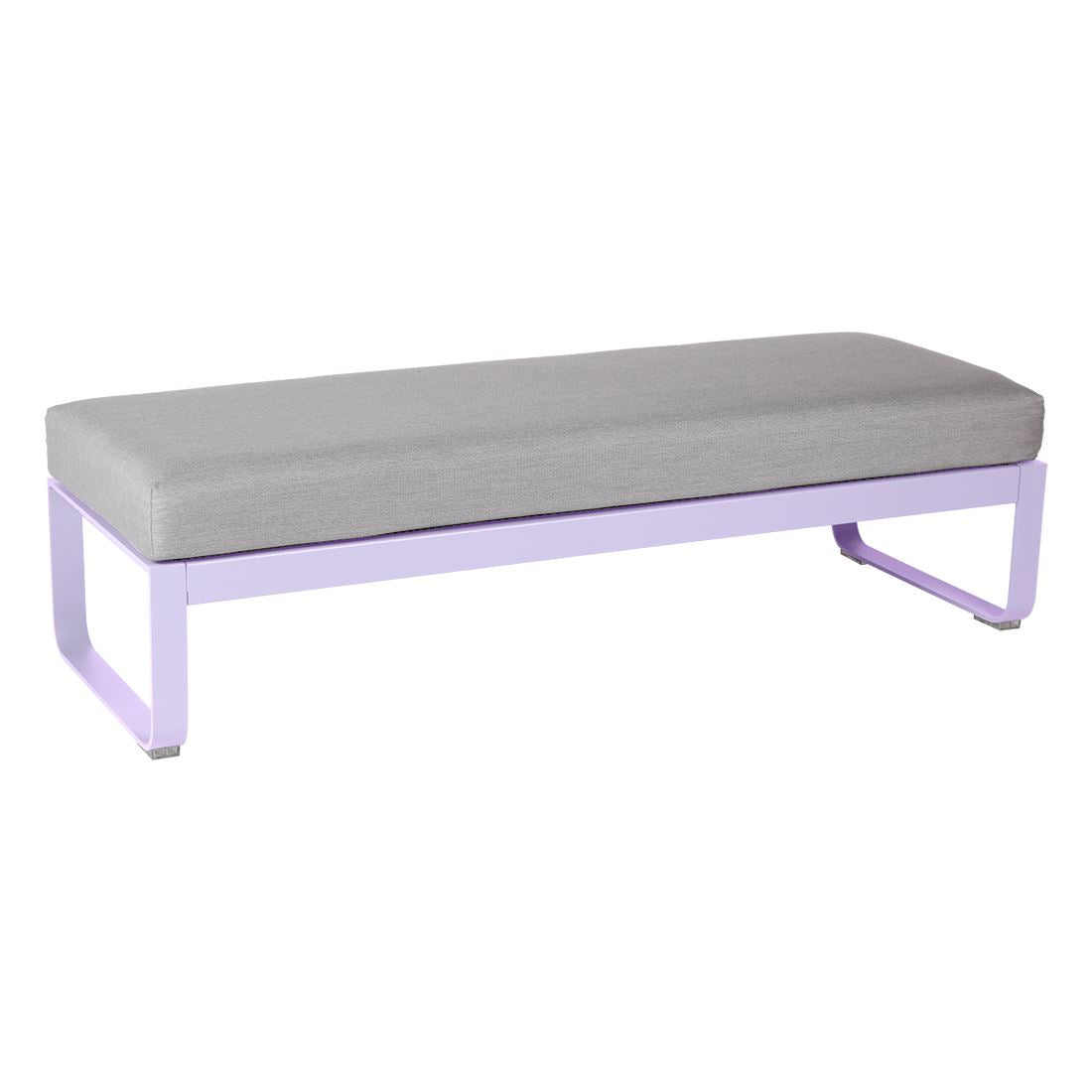 Fermob Bellevie Banquette 2 places Guimauve D1 Gris flanelle 79