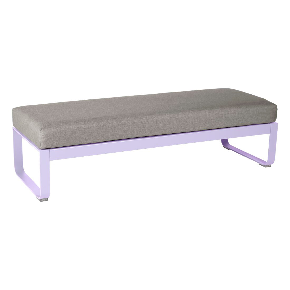 Fermob Bellevie Banquette 2 places Guimauve D1 Taupe grisé B8