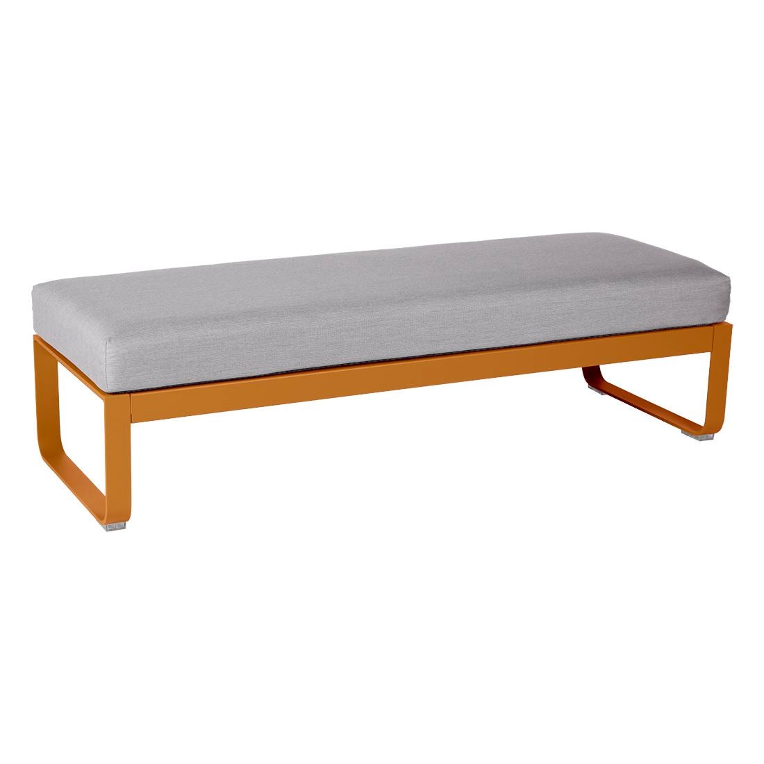 Fermob Bellevie Banquette 2 places Pain d'épices D2 Gris flanelle 79