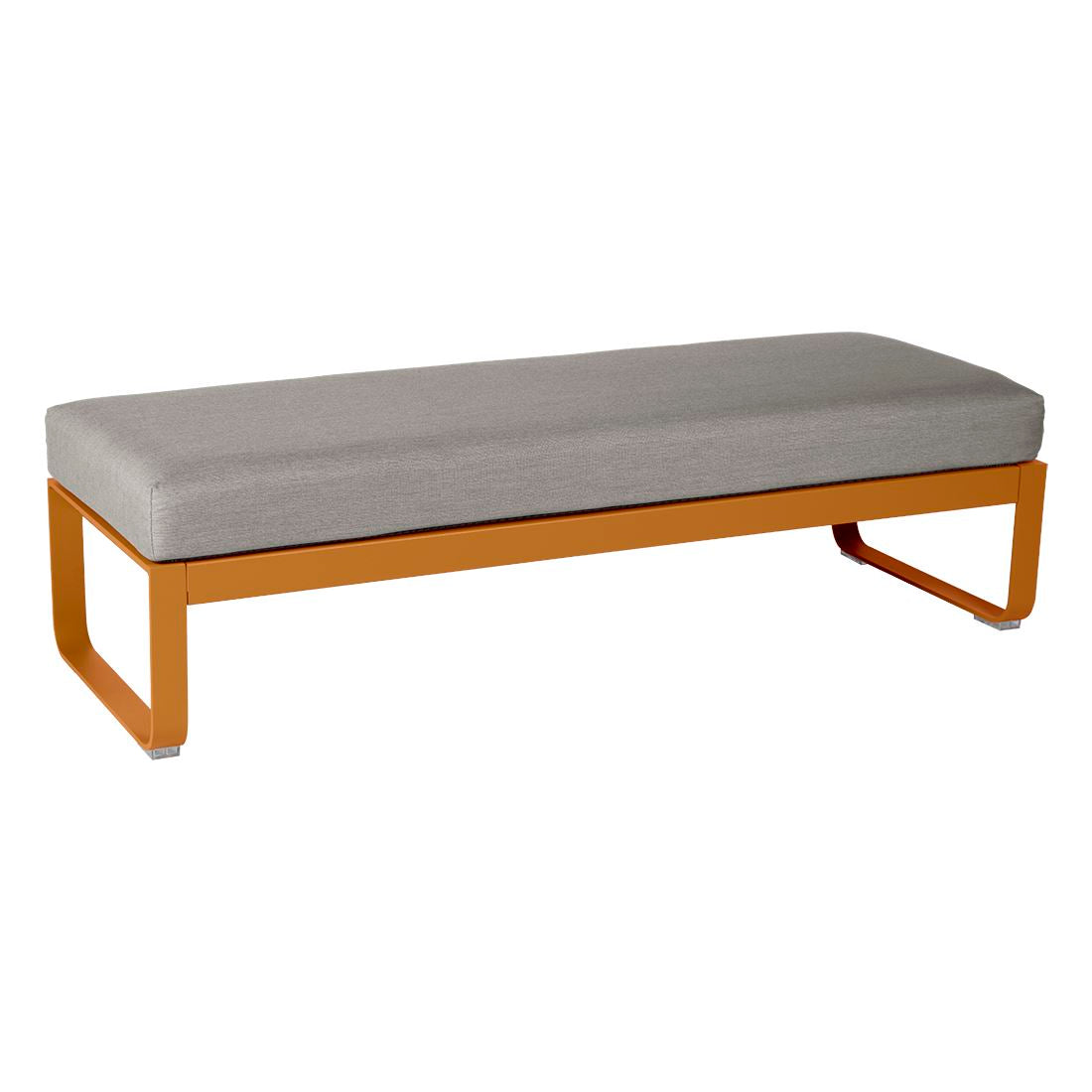 Fermob Bellevie Banquette 2 places Pain d'épices D2 Taupe grisé B8