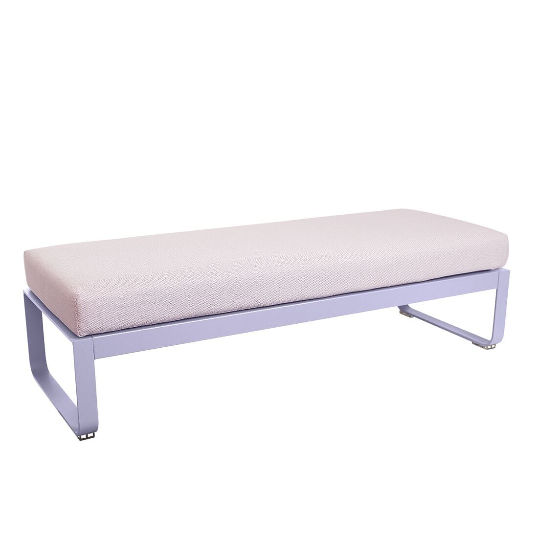 Fermob Bellevie Banquette 2 places Perle Guimauve D1