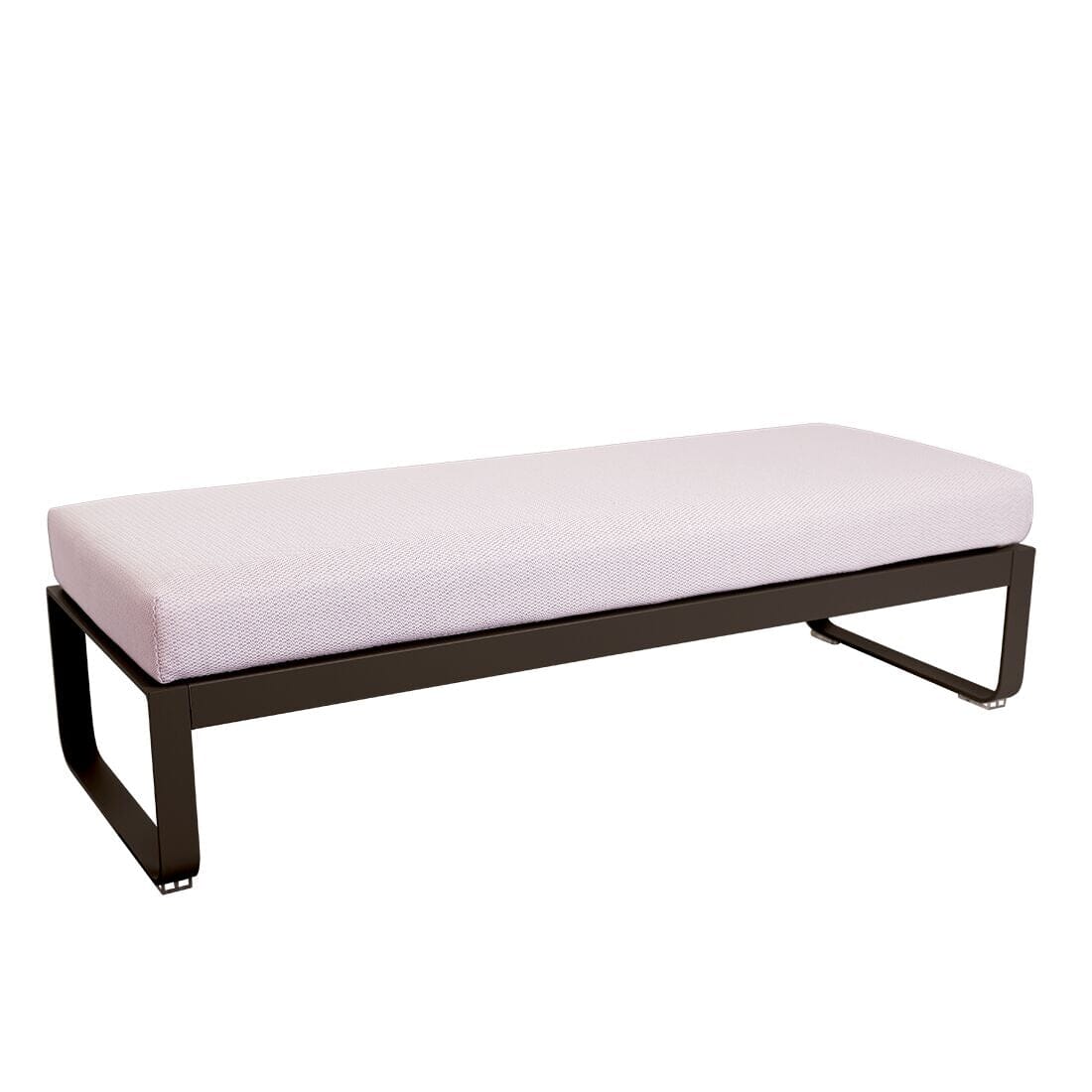 Fermob Bellevie Banquette 2 places Perle Tonka E3