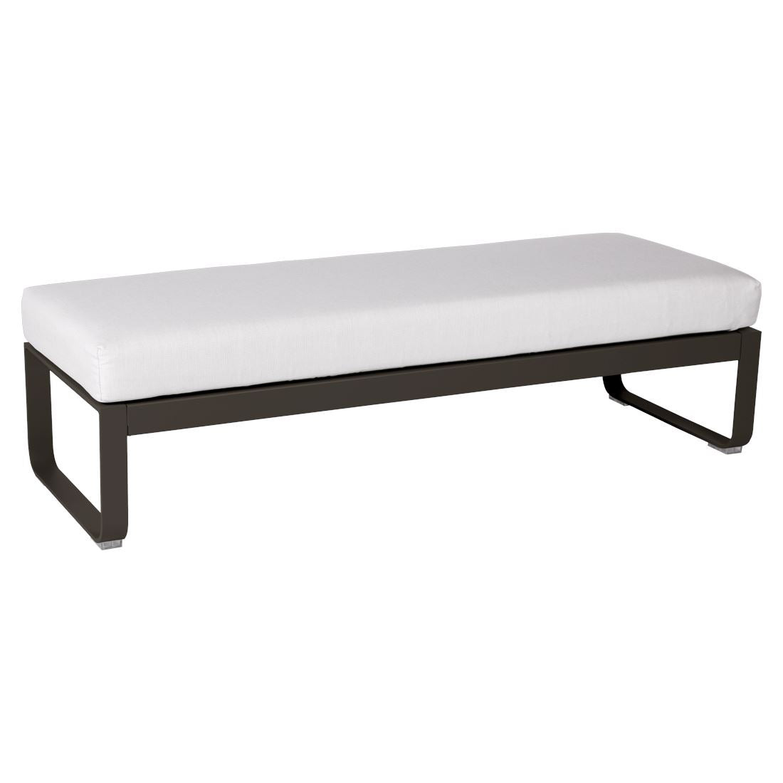 Fermob Bellevie Banquette 2 places Tonka E3 Blanc grisé 81