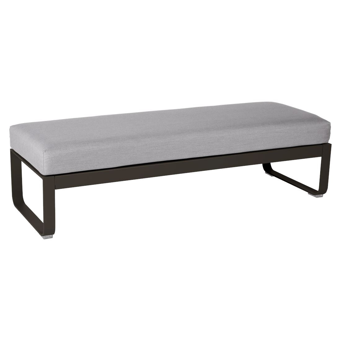 Fermob Bellevie Banquette 2 places Tonka E3 Gris flanelle 79