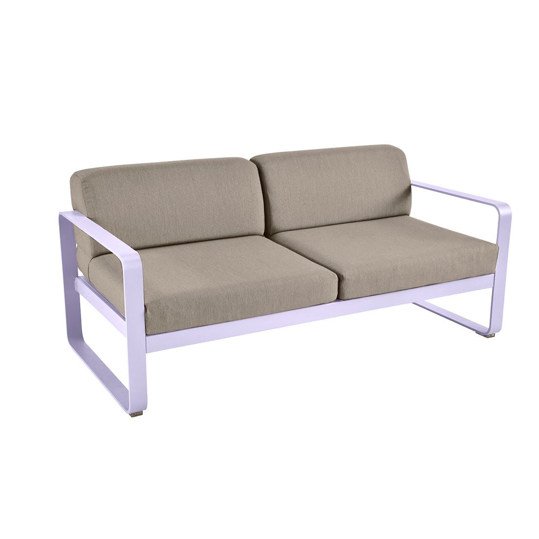 Fermob Bellevie Canapé 2 places Guimauve D1 Taupe grisé B8