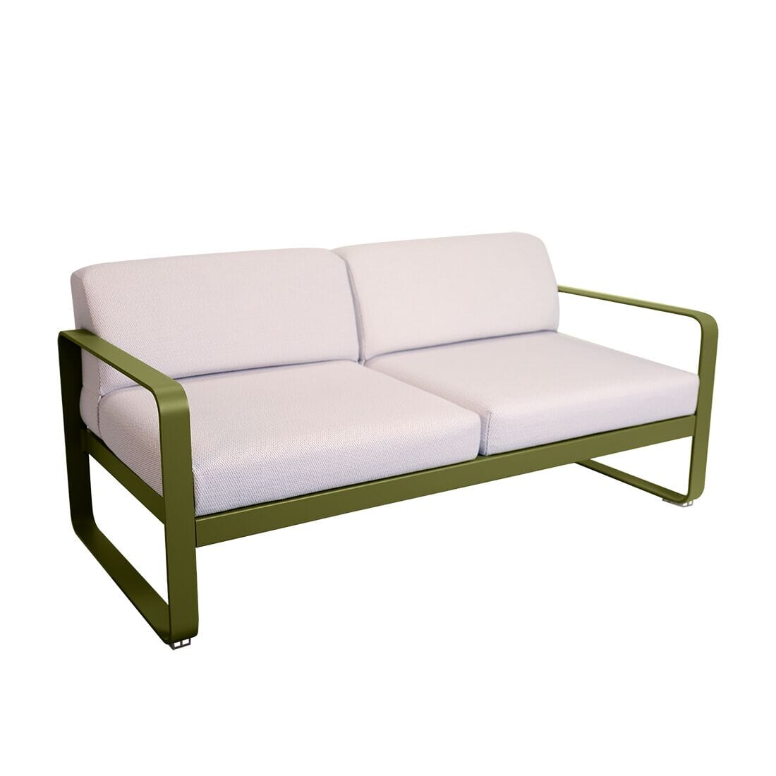 Fermob Bellevie Canapé 2 places Perle Pesto D3