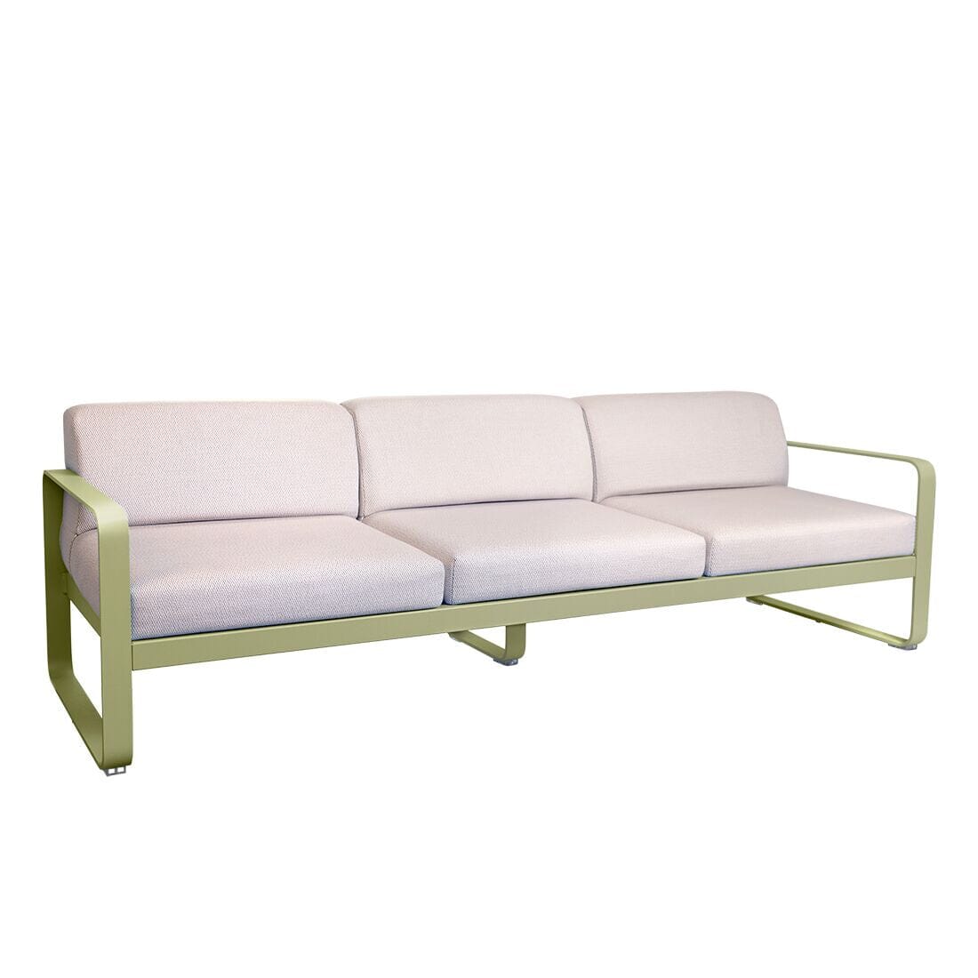 Fermob Bellevie Canapé 3 places Perle Vert tilleul 65
