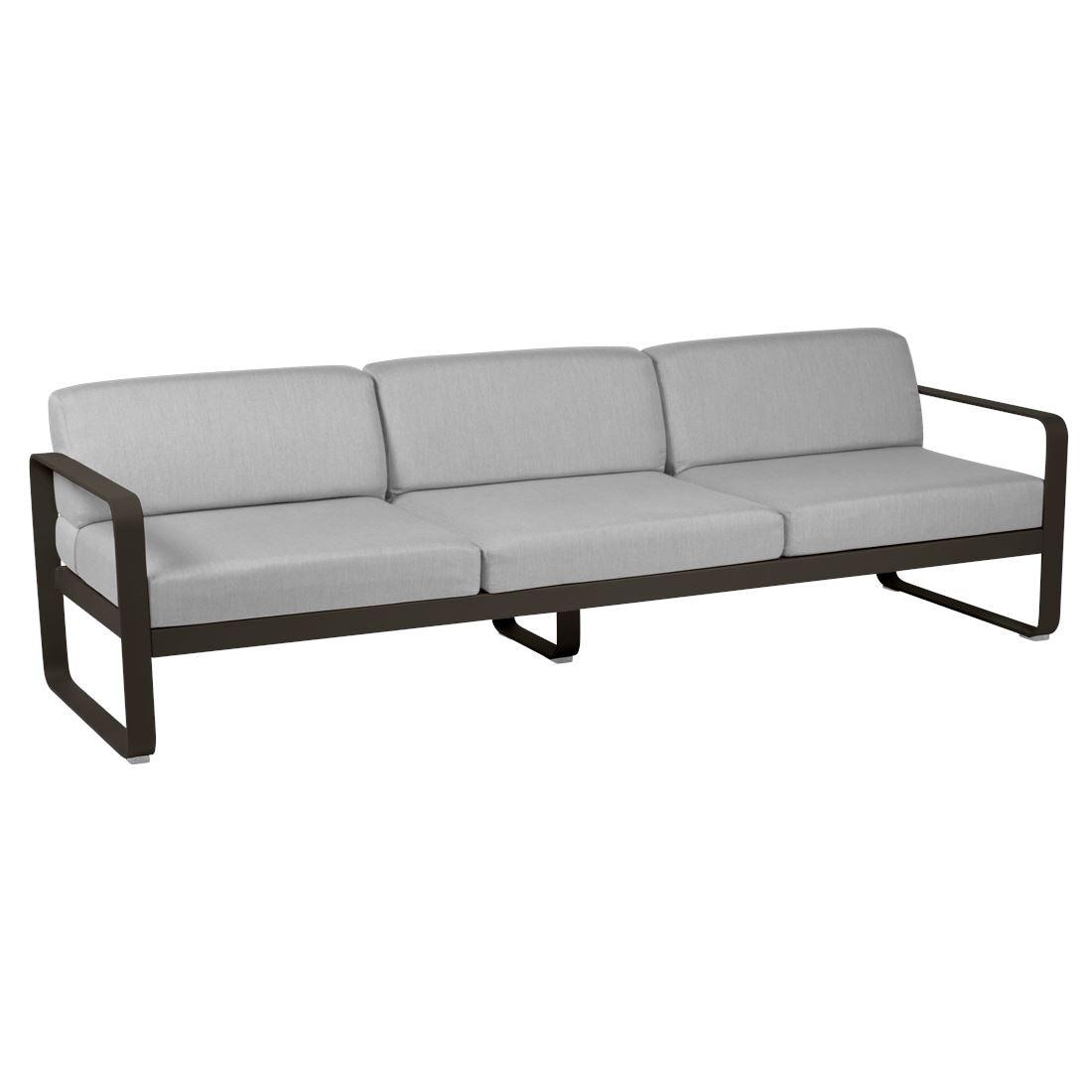 Fermob Bellevie Canapé 3 places Tonka E3 Gris flanelle 79