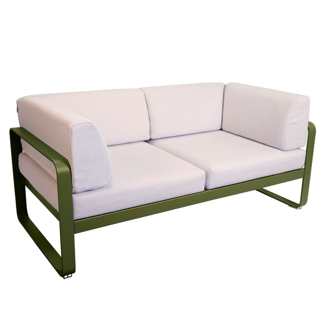 Fermob Bellevie Canapé Club 2 places Perle Pesto D3