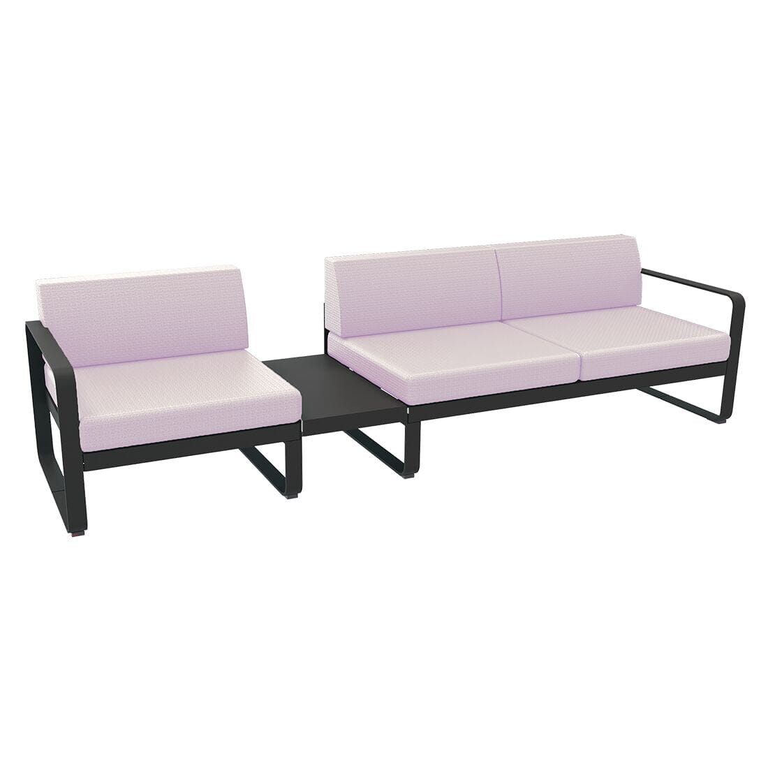 Fermob Bellevie Composition 1A Carbone 47 Perle D4