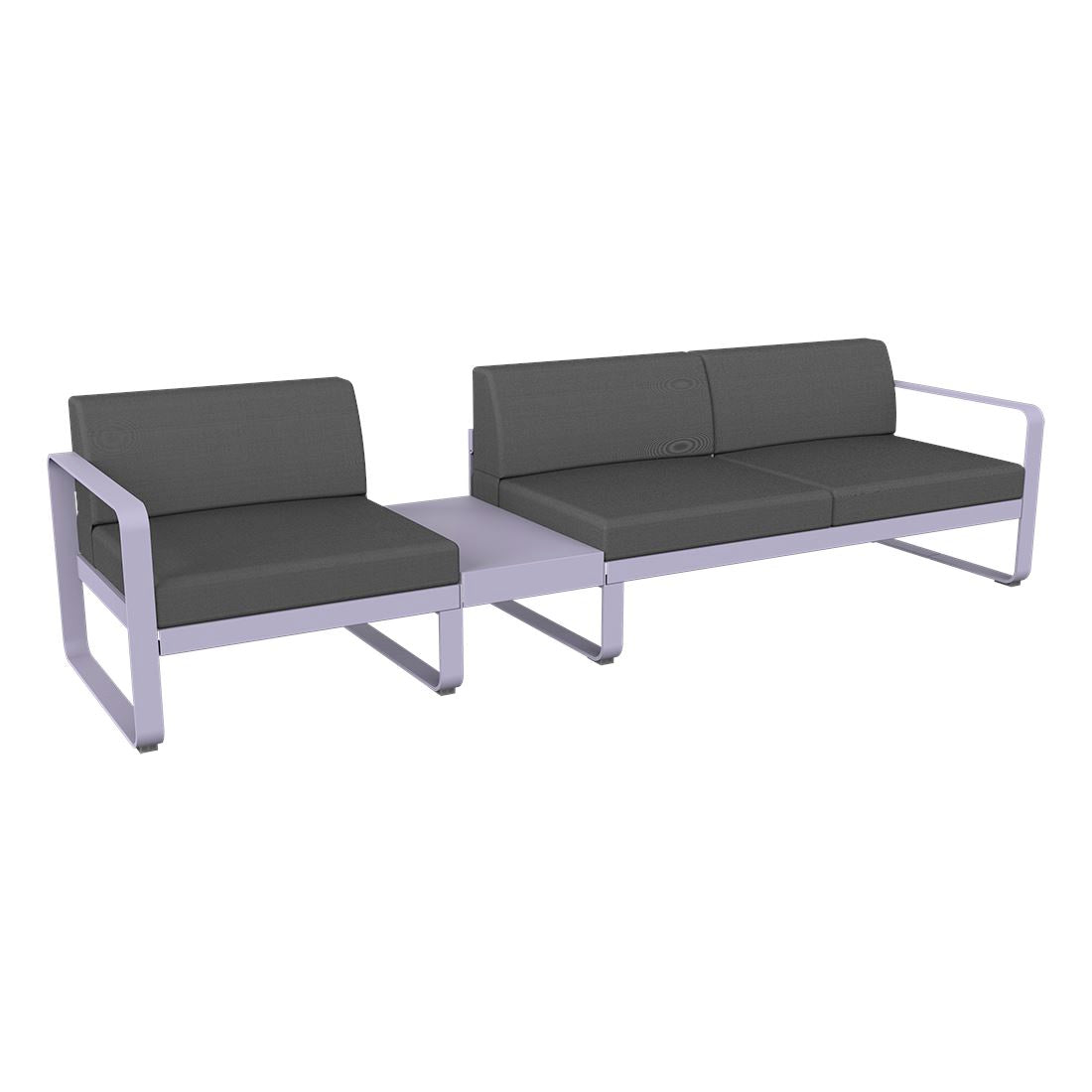 Fermob Bellevie Composition 1A Guimauve D1 Gris flanelle 79