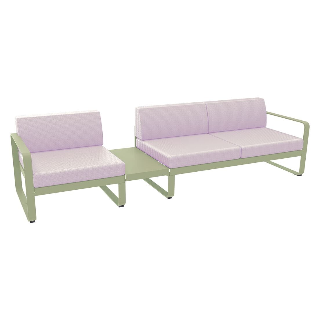 Fermob Bellevie Composition 1A Vert tilleul 65 Perle D4