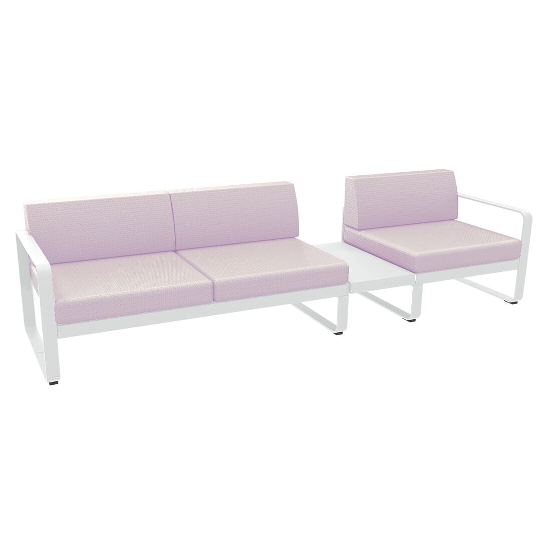Fermob Bellevie Composition 1B Blanc coton 01 Perle D4