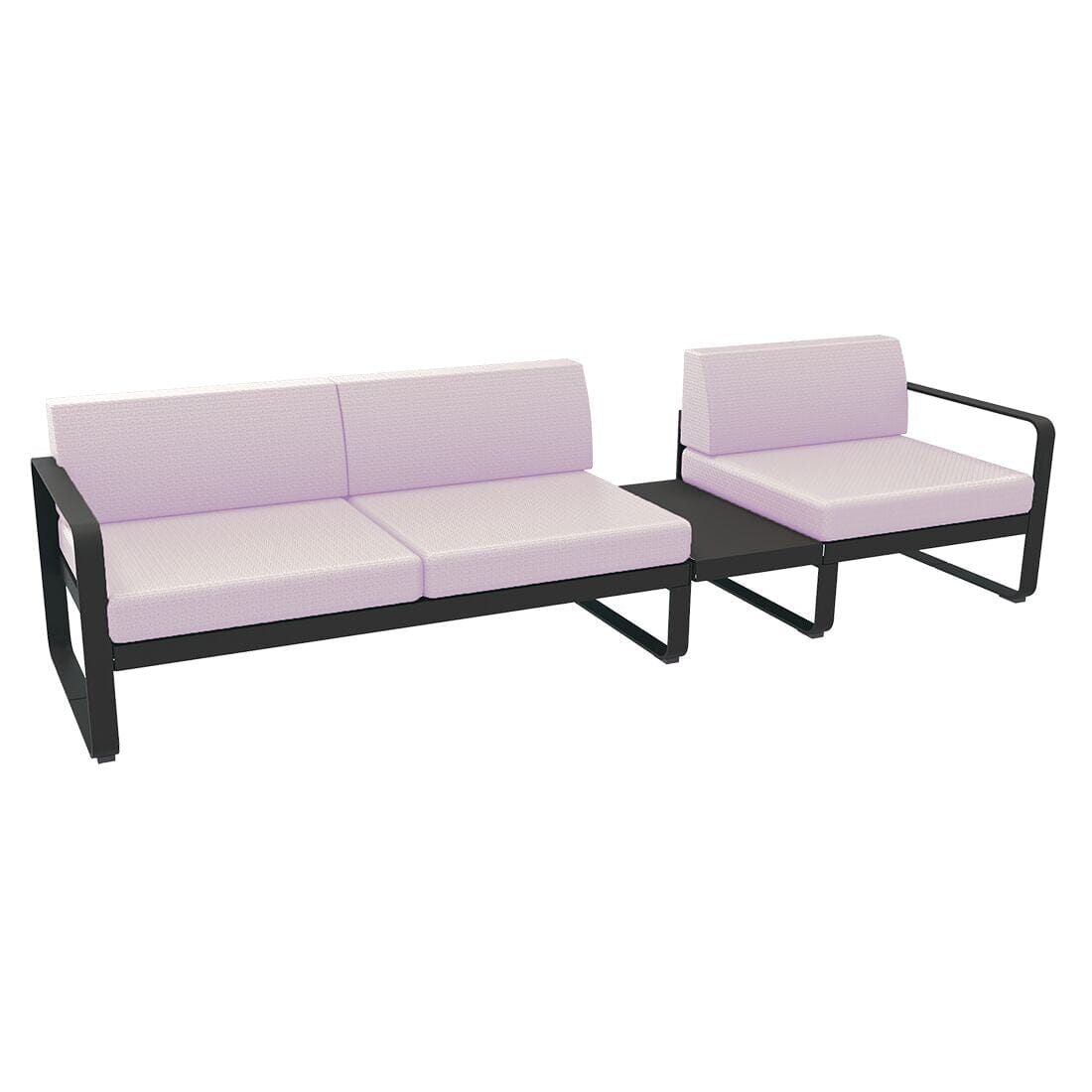 Fermob Bellevie Composition 1B Carbone 47 Perle D4