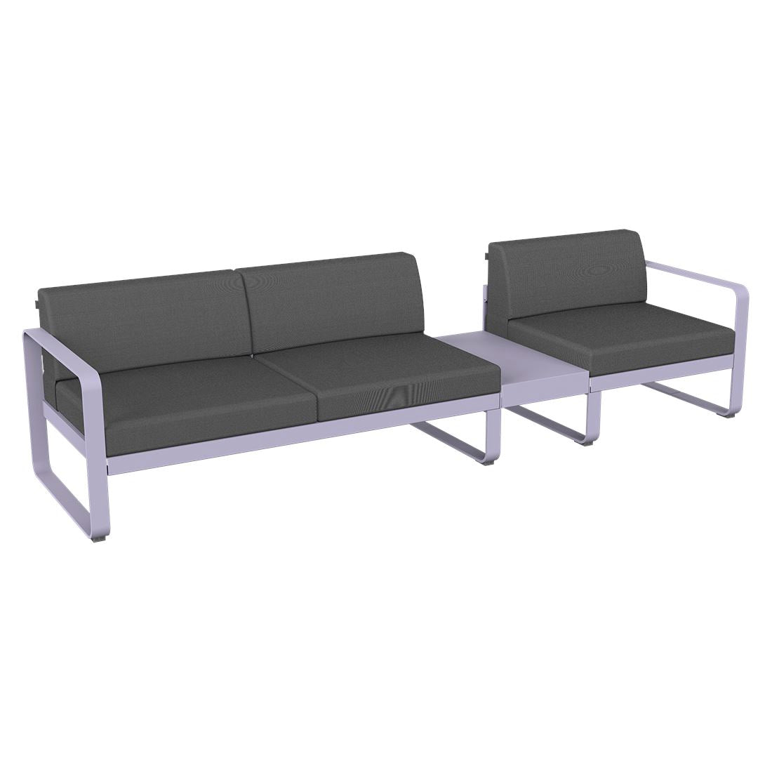 Fermob Bellevie Composition 1B Guimauve D1 Gris flanelle 79