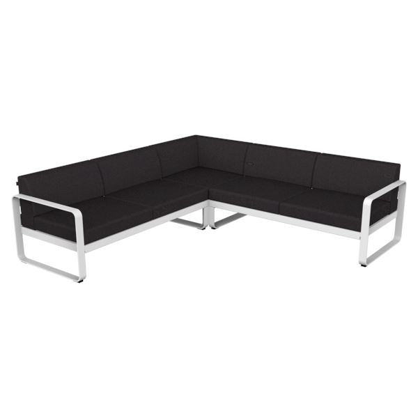 Fermob Bellevie Composition 2 Blanc coton 01 Gris graphite A3